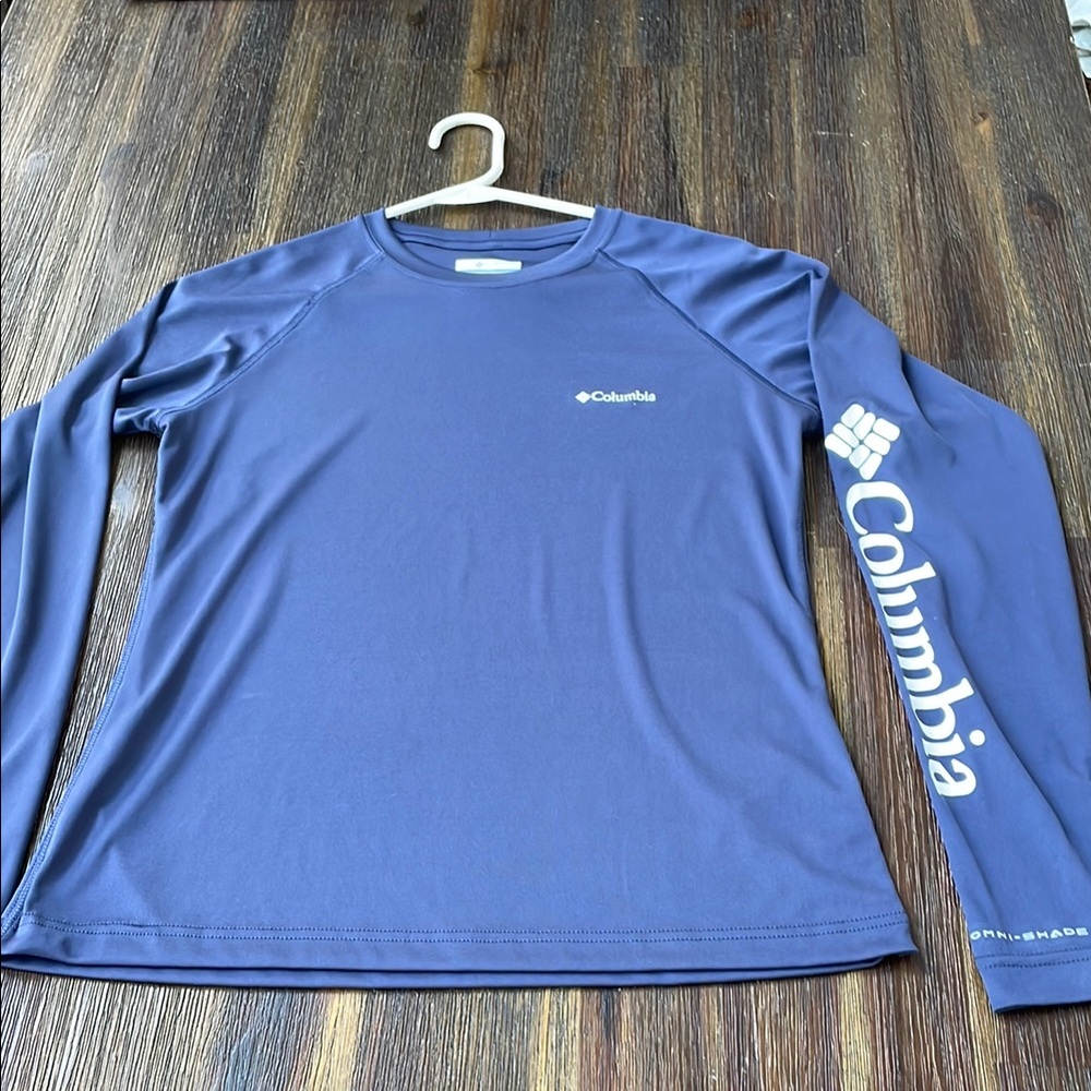 Columbia Dry Fit Long Sleeve Shirt Sz S EUC